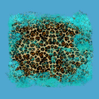Leopard Turquoise Premium Hoodie | Teevron