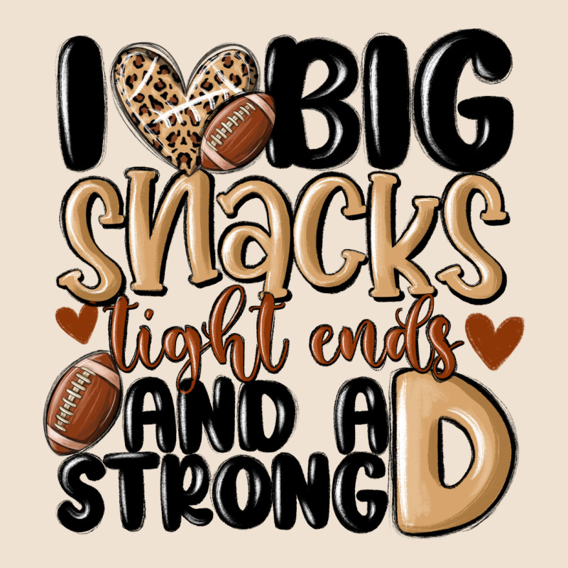 I Love Big Sacks Tight Ends And A Strong D Urban Hoodie by MaliasSmallBusiness | Teevron