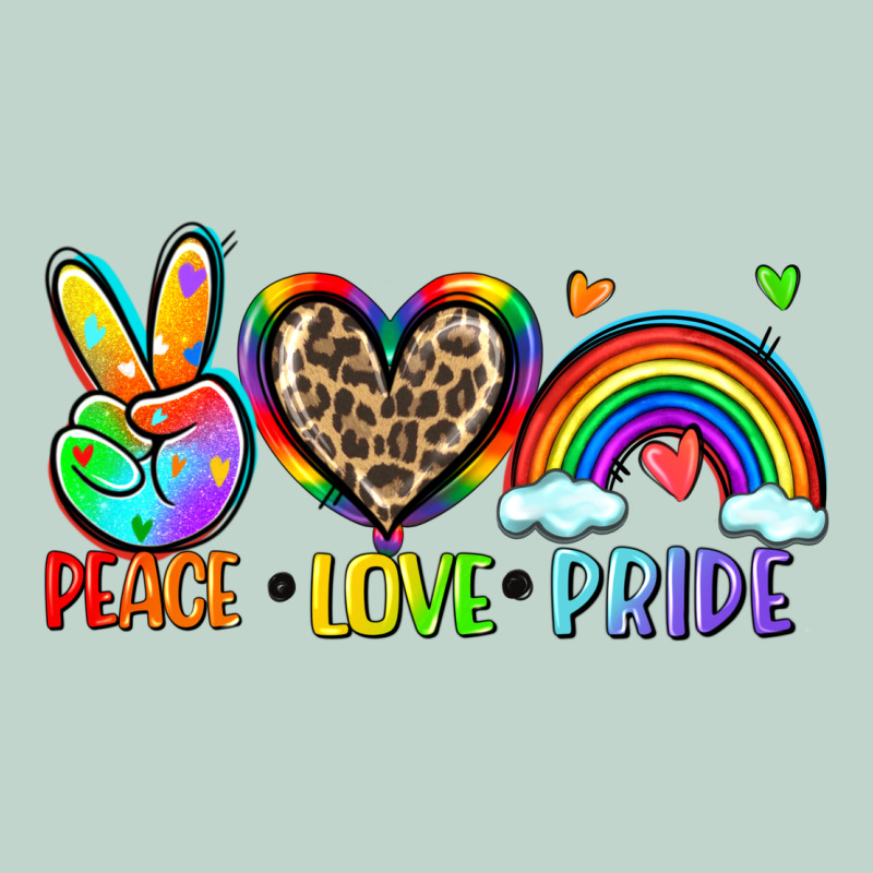Peace Love Pride Zipper Hoodie by Zillion Design Studio | Teevron