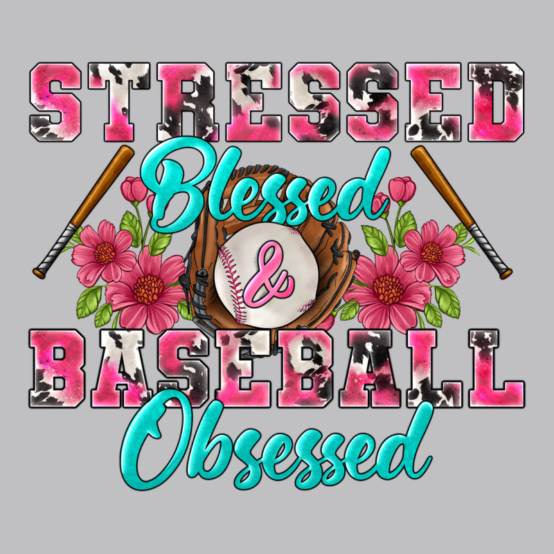 Stressed Blessed & Baseball Obsessed Classic Tee by BundleAndBundleShop | Teevron