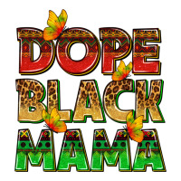 dope black mama with butterflies | Teevron