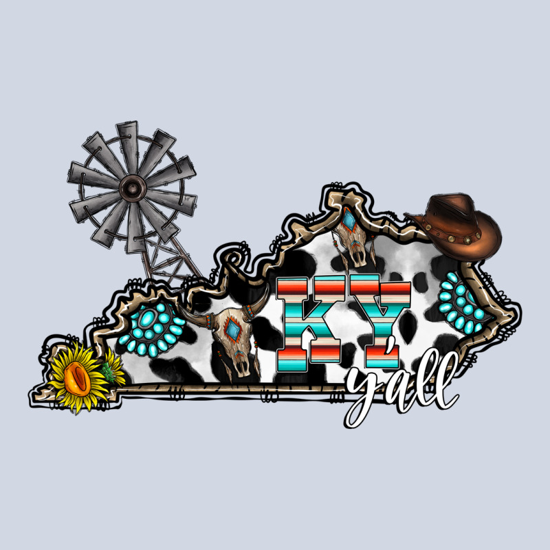 Ky Yall Western Premium Sweatshirt by CowhideDigitalArt | Teevron