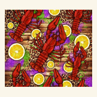 Mardi Gras Crawfish And Lemons Premium Hoodie | Teevron
