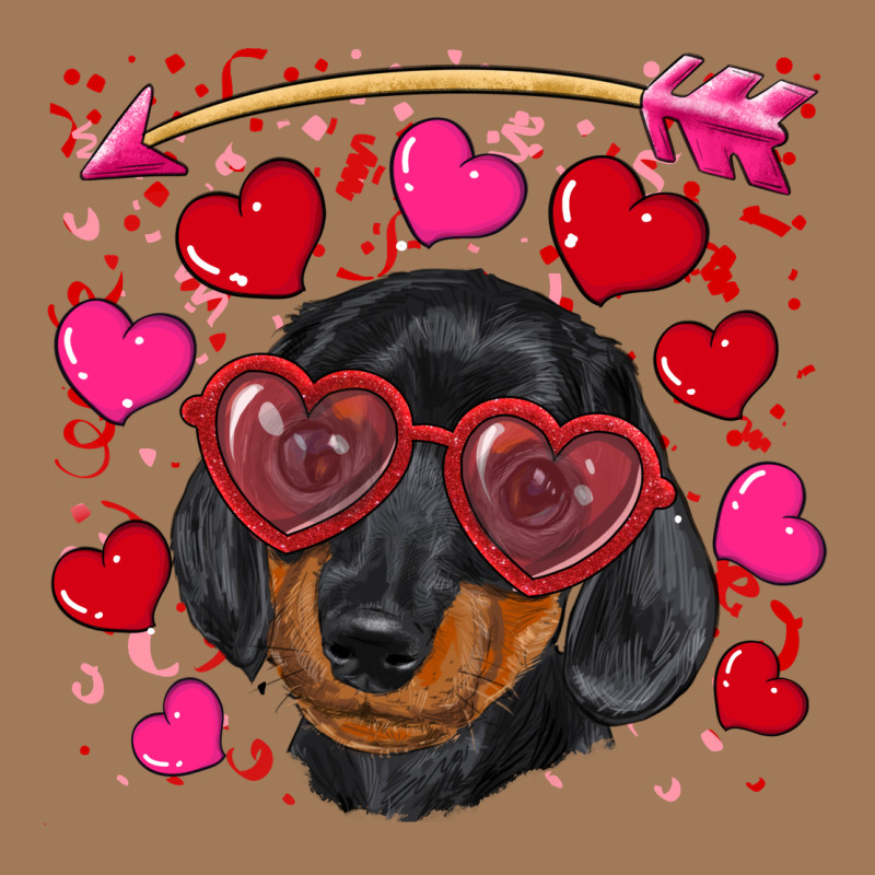 Valentine's Day  Dachshund Puppy Classic Tee by RanaPortraitStore | Teevron