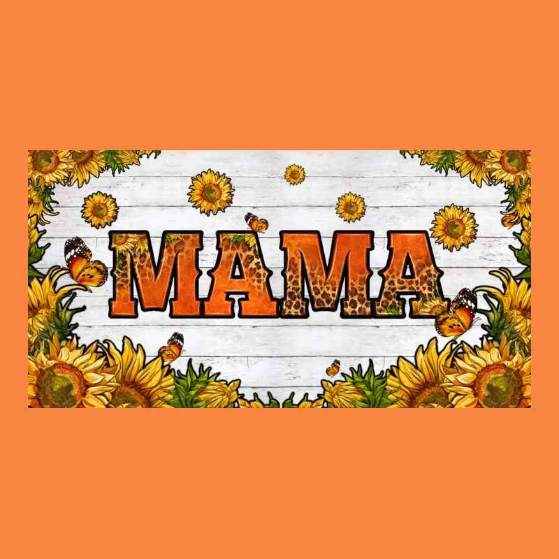 Sunflowers And Butterflies Mama License Plate Premium Sweatshirt by HRA Design Shop | Teevron
