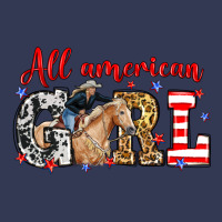All American Girl With Cowgirl Heavyweight Hoodie | Teevron