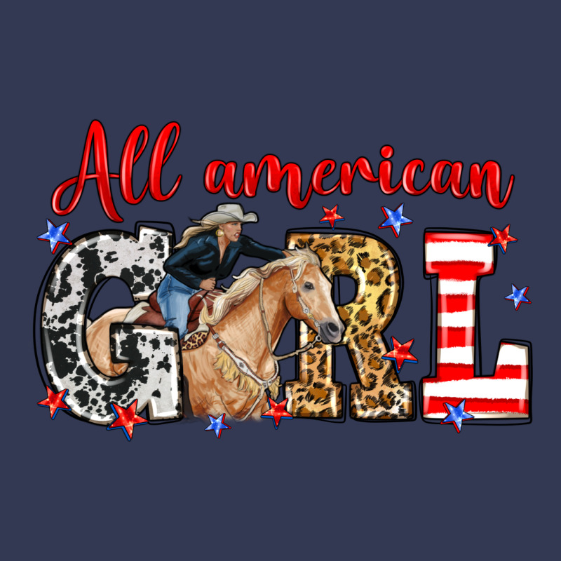 All American Girl With Cowgirl Heavyweight Hoodie by Neo Western | Teevron
