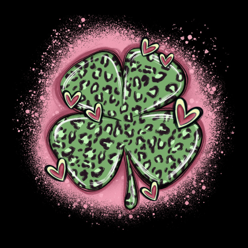 Leopard Shamrocks With Hearts Urban Hoodie by MaliasSmallBusiness | Teevron