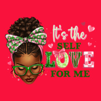Sorority Colors Its The Self Love For Me Afro Woman2 Classic Tee | Teevron