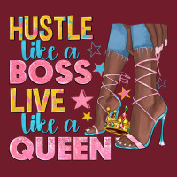Hustle Like A Boss Live Like A Queen Zipper Hoodie | Teevron