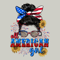 All American Girl 4th Of July Heavyweight Hoodie | Teevron