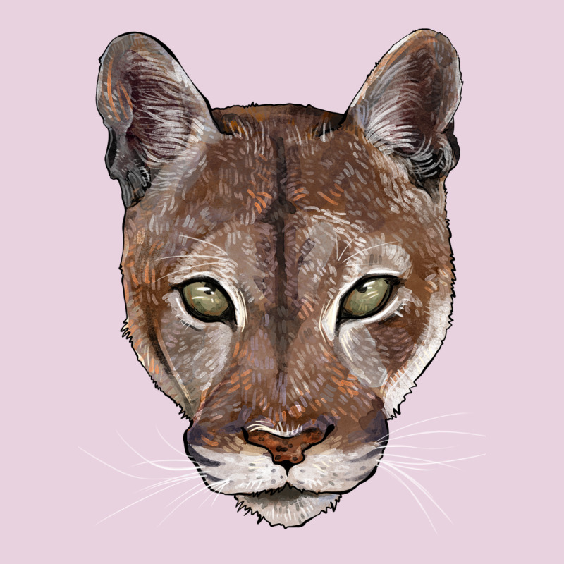 Florida Panther  Face Ladies Tee by BarkalooDesign | Teevron