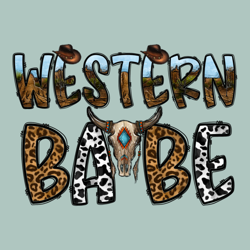 Western Babe Premium Sweatshirt by CowhideDigitalArt | Teevron