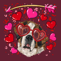 Valentine's Day  Saint Bernard Dog Classic Tee | Teevron