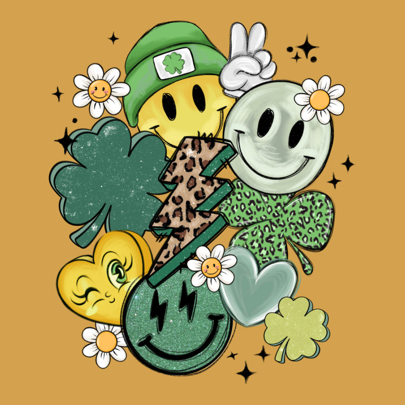 St Patricks Day Green Smile Urban Hoodie by MaliasSmallBusiness | Teevron