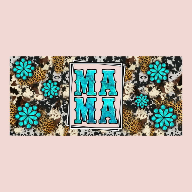 Western Cowhide Mama 16oz Libbey Glass Premium Sweatshirt by HRA Design Shop | Teevron