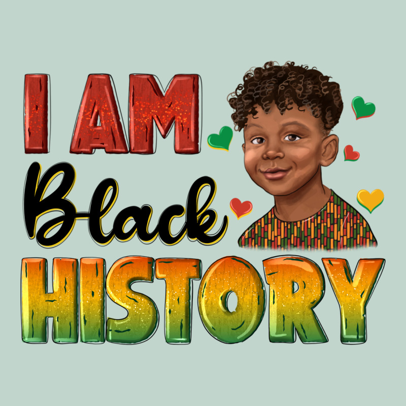 I Am Black History With Afro Black Boy Zipper Hoodie by texasbilliewilder | Teevron