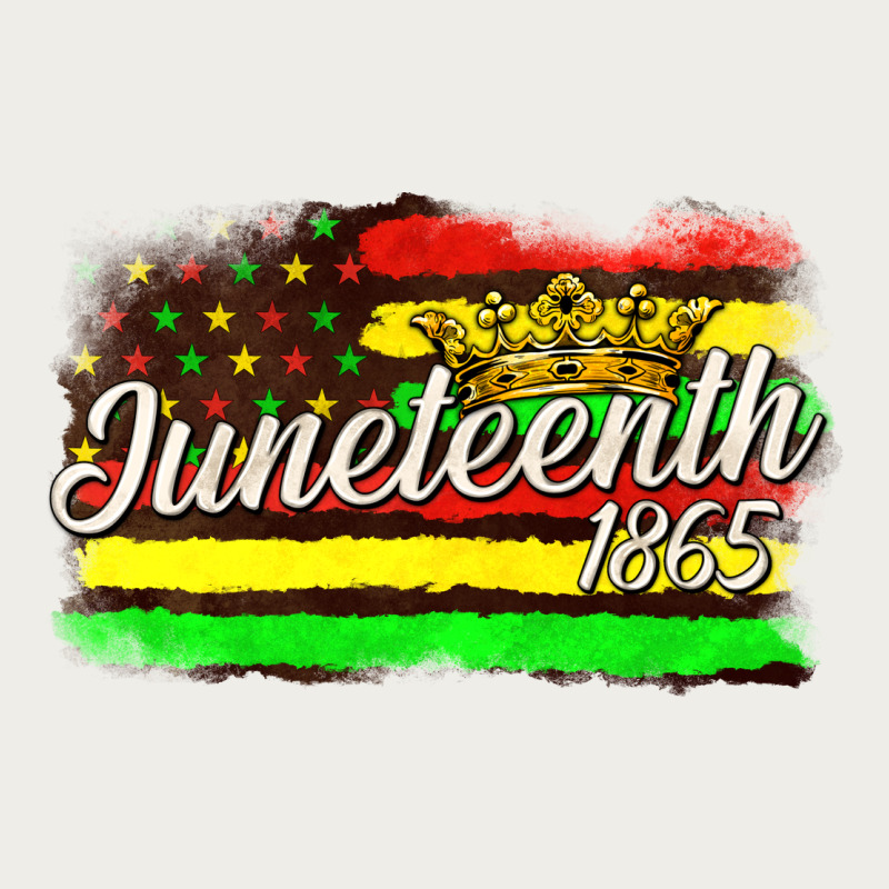 Juneteenth 1865 With Crown Flag Zipper Hoodie by texasbilliewilder | Teevron