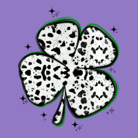Four Leaf Clover Dalmatian Print Grunge Urban Hoodie | Teevron