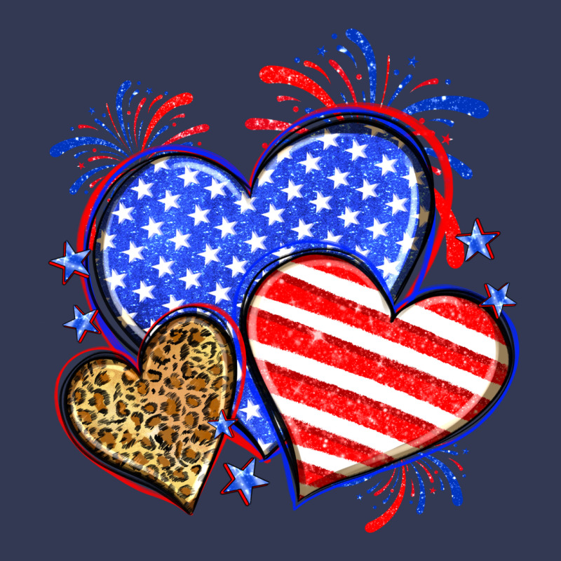 American Flag Leopard Hearts Heavyweight Hoodie by Neo Western | Teevron