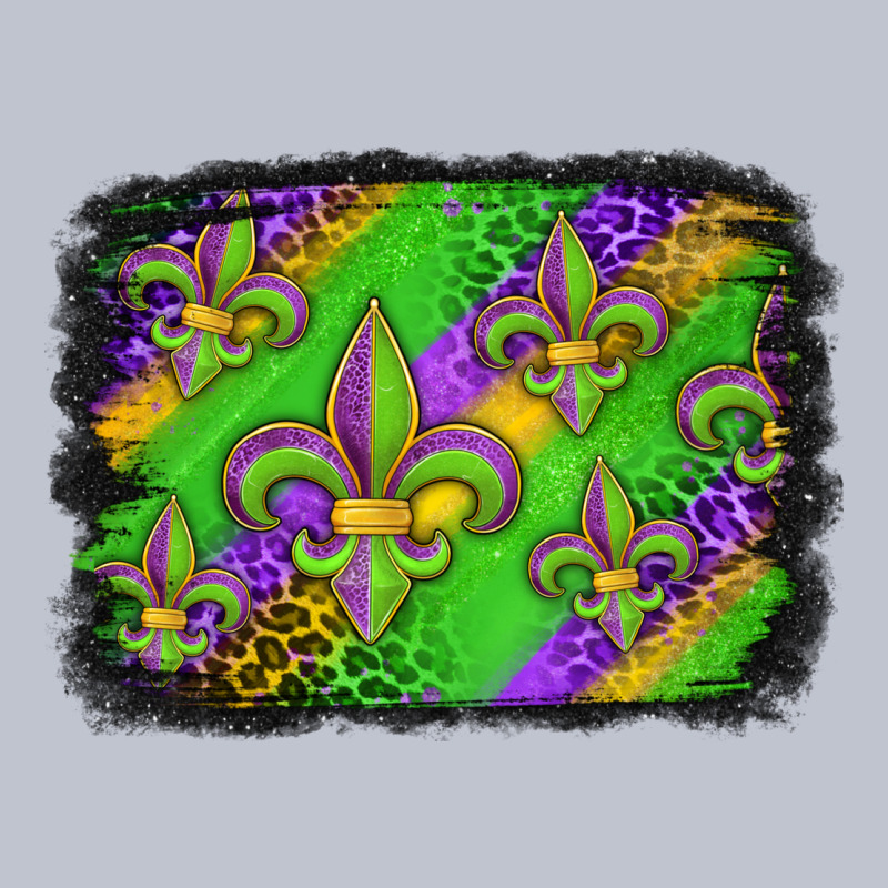 Mardi Gras Fleur De Lis Background Premium Hoodie by Jasminsmagicworld | Teevron
