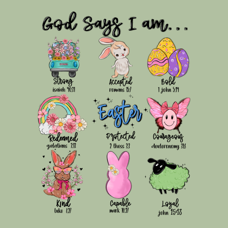 Gos Says ı Am Easter Urban Hoodie by MaliasSmallBusiness | Teevron