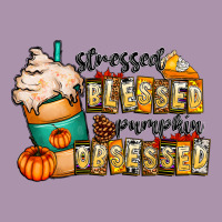 Stressed Blessed Pumpkin Obsessed Heavyweight Hoodie | Teevron