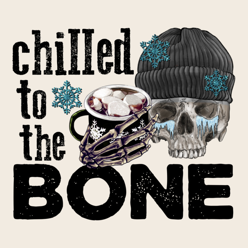 Chilled To The Bone Skull Winter Premium Sweatshirt by FaDigitalArtStudio | Teevron