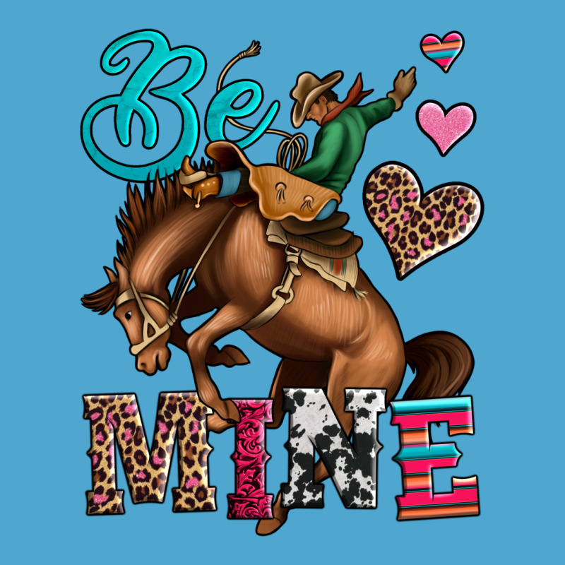 Be Mine Cowboy Rodeo Valentines Day Premium Hoodie by Jasminsmagicworld | Teevron