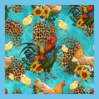 Poultry Animals Seamless Pattern Premium Sweatshirt | Teevron