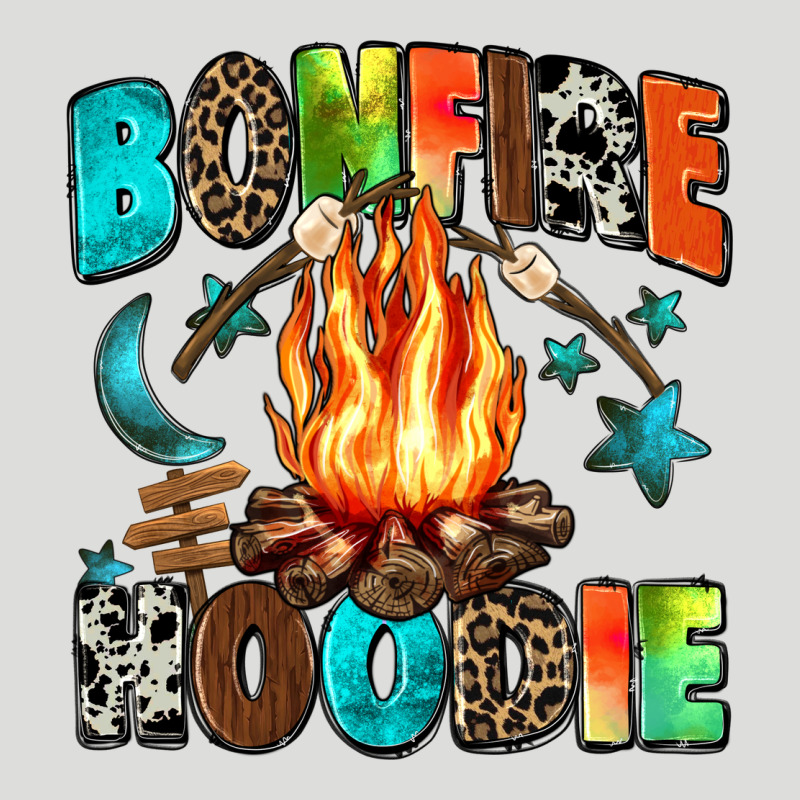 Bonfire Zipper Hoodie by Zillion Design Studio | Teevron
