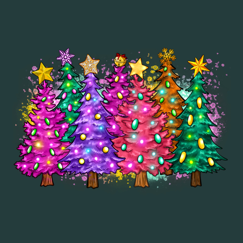 Christmas Trees And Lights Classic Tee by Zillion Design Studio | Teevron