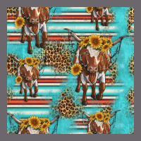 Longhorn Bull Seamless Pattern Premium Sweatshirt | Teevron