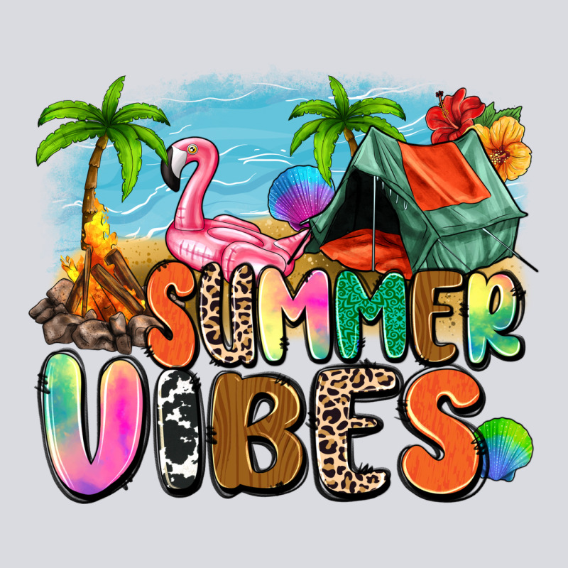 Summer Vibes Camp Zipper Hoodie by Zillion Design Studio | Teevron