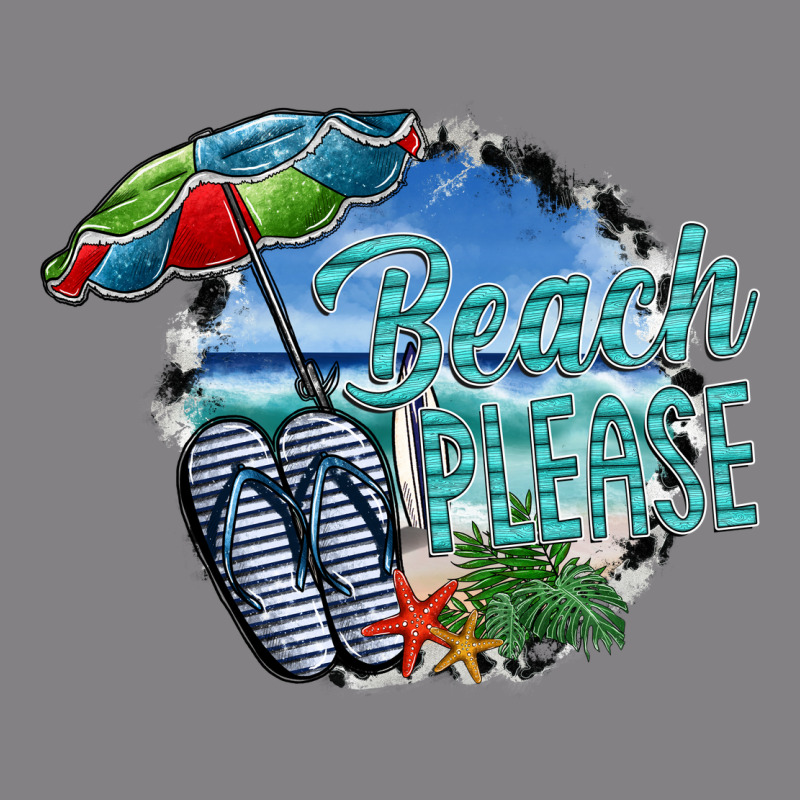 Beach Please Heavyweight Hoodie by SublimationCraftShop | Teevron