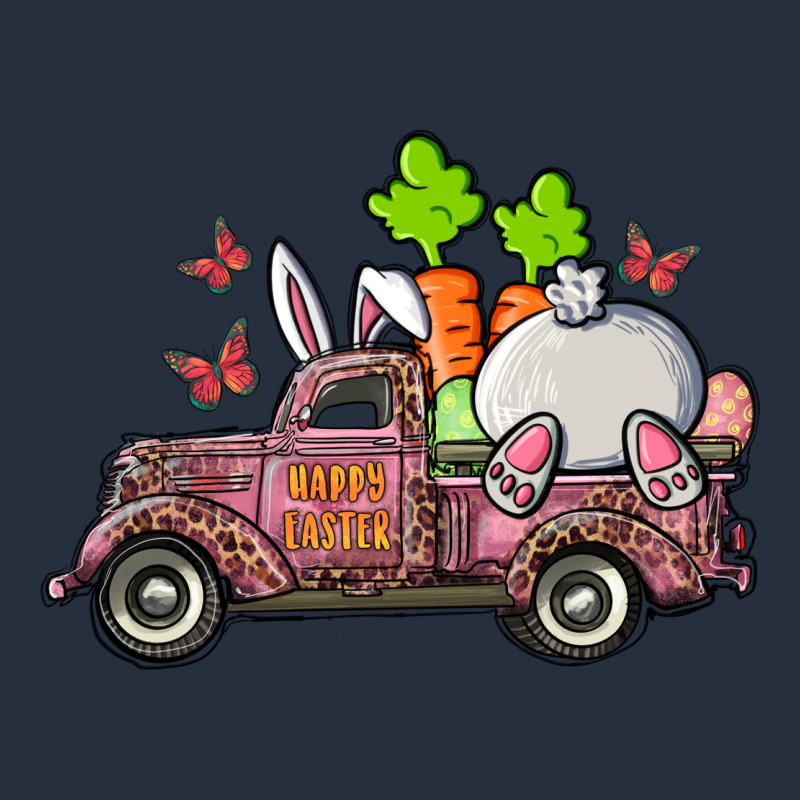 Happy Easter Pink Truck With Bunny Zipper Hoodie by RanaPortraitStore | Teevron