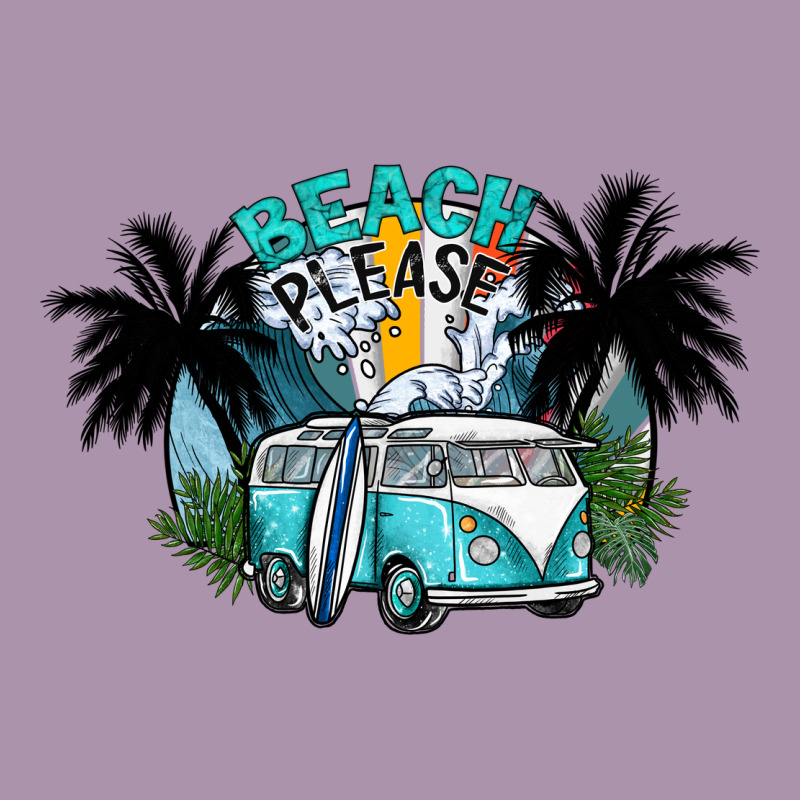 Beach Please Heavyweight Hoodie by SublimationCraftShop | Teevron