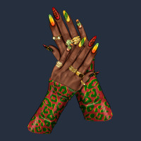 Juneteenth Nail Art With Afro Hand Zipper Hoodie | Teevron