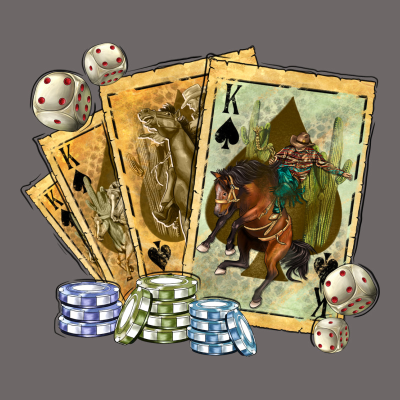 Western Rodeo Playing Cards Tbw Classic Tee by texasbilliewilder | Teevron