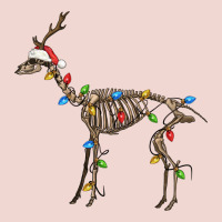 Christmas Deer Skeleton Premium Sweatshirt | Teevron