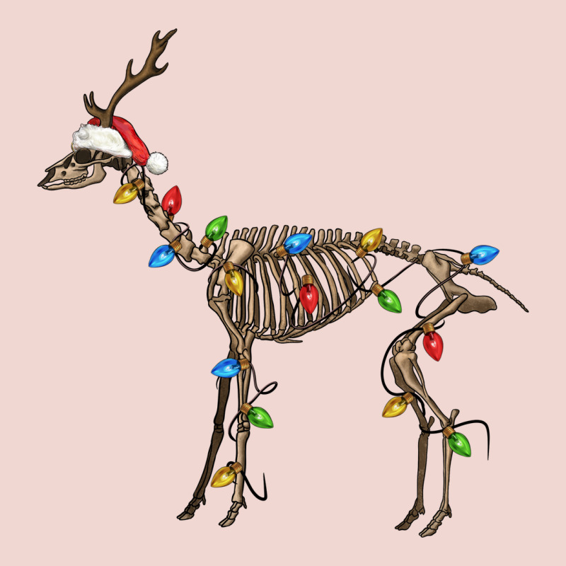 Christmas Deer Skeleton Premium Sweatshirt by FaDigitalArtStudio | Teevron