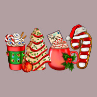 Christmas Tree Cake And Coffee Cups Ado Vintage Hoodie | Teevron