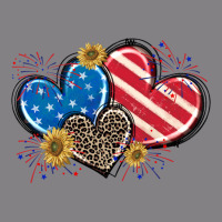 American Flag Heart Heavyweight Hoodie | Teevron