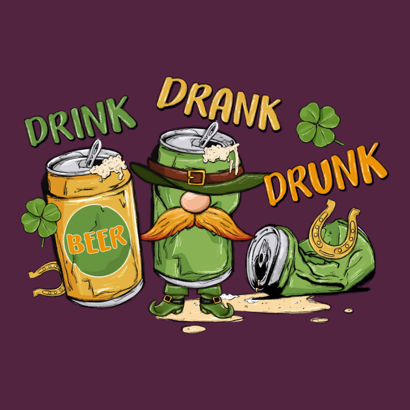 Deink Drank Drunk St. Patrick's Day Urban Hoodie by MaliasSmallBusiness | Teevron