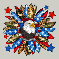 American Flag Sunflower Heavyweight Hoodie | Teevron