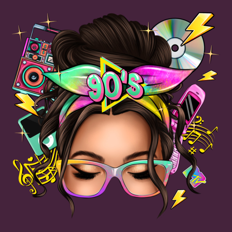 90s Messy Bun Classic Tee by texasbilliewilder | Teevron