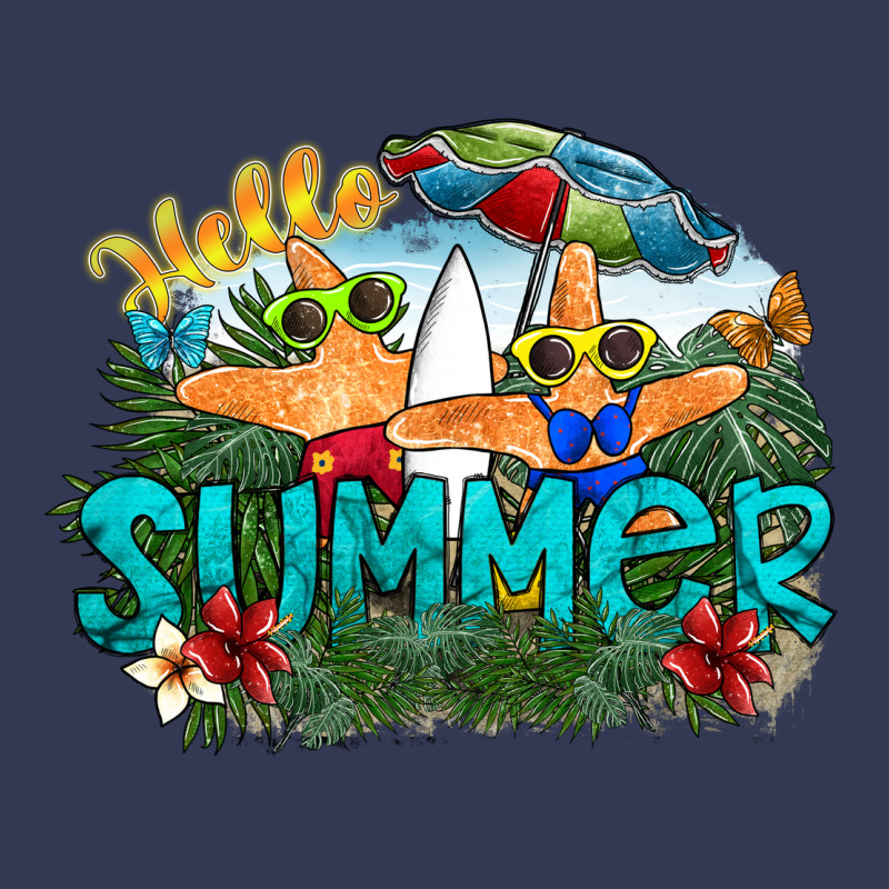 Hello Summer Heavyweight Hoodie by SublimationCraftShop | Teevron