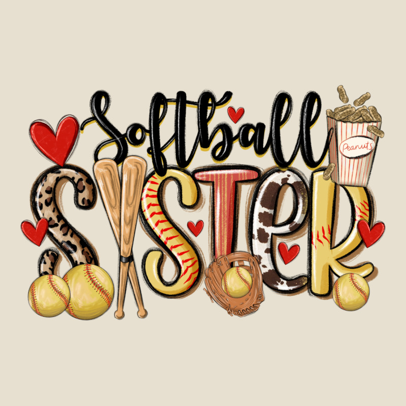 Softball Sister Urban Hoodie by MaliasSmallBusiness | Teevron