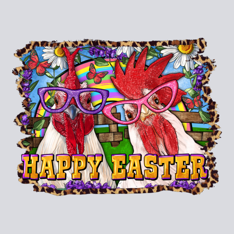 Happy Easter Roosters Zipper Hoodie by RanaPortraitStore | Teevron
