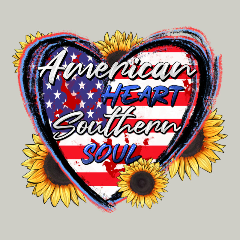 American Heart Southern Soul Heavyweight Hoodie by CowGirlArtShop | Teevron